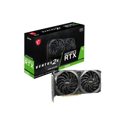 Видеокарта MSI GeForce RTX3060 8Gb VENTUS 2X OC (RTX 3060 VENTUS 2X 8G OC) (U0741570)