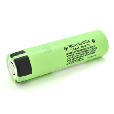 Аккумулятор 18650 Li-Ion NCR18650GA TipTop, 3500mAh, 10A, 4.2/3.6/2.5V, green Panasonic (NCR18650GA) (U0730128)