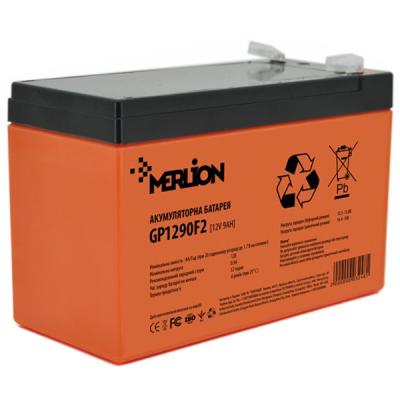 Батарея до ДБЖ Merlion 12V-9Ah PREMIUM (GP1290F2PREMIUM) (U0400380)