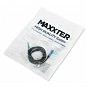 Кабель мультимедийный Maxxter 3.5 мм jack M to F 1.0m 4-pin (A-3434-1m) (U0579976)