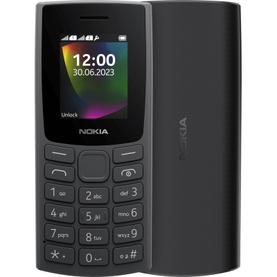 Мобільний телефон Nokia 106 DS 2023 Charcoal (1GF019BPA2C01) (U0821392)