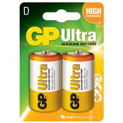 Батарейка Gp D GP Ultra LR20 * 2 (13AU-U2 / 4891199034442) (ET05771)