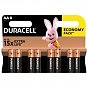 Батарейка Duracell AA лужні 8 шт. в упаковці (5000394006522 / 81417083 / 81480361) (U0059866)