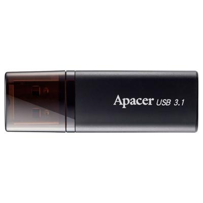 USB флеш накопичувач Apacer 32GB AH25B Black USB 3.1 (AP32GAH25BB-1) (U0495370)