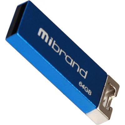 USB флеш накопичувач Mibrand 64GB Сhameleon Blue USB 2.0 (MI2.0/CH64U6U) (U0538243)