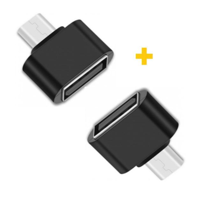Переходник USB to MicroUSB AC-050 2 pcs XoKo (XK-AC050-BK2) (U0789530)