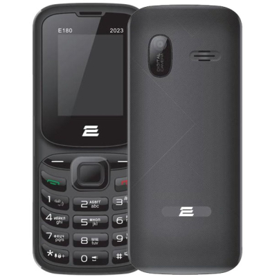 Мобільний телефон 2E E180 2023 Black (688130251044) (U0836855)
