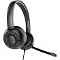 Наушники Speedlink METIS USB Stereo Headset 3.5mm Jack with USB Soundcard Black (SL-870007-BK) (U0851975)