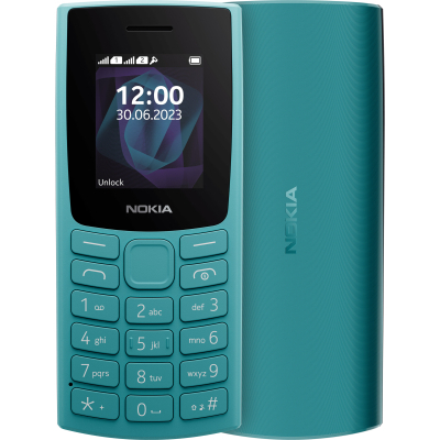 Мобільний телефон Nokia 105 SS 2023 Cyan (U0841522)