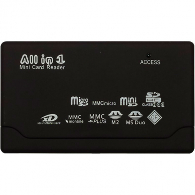 Зчитувач флеш-карт Atcom TD2031 USB 2.0 ALL IN 1 — (Memory Stick (MS) , Secure Digit (10731) (U0605044)