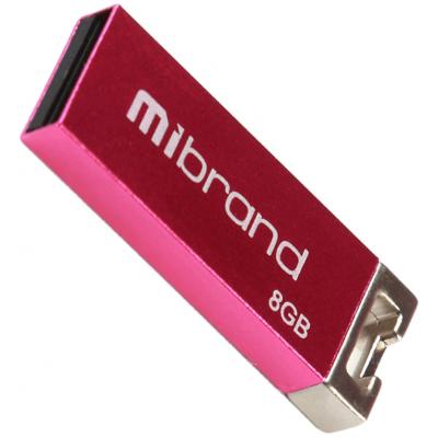 USB флеш накопичувач Mibrand 8GB Сhameleon Pink USB 2.0 (MI2.0/CH8U6P) (U0538253)