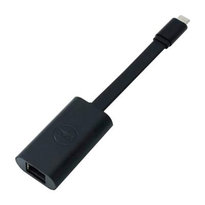 Перехідник USB-C to Ethernet Adapter Dell (470-ABND) (U0249191)
