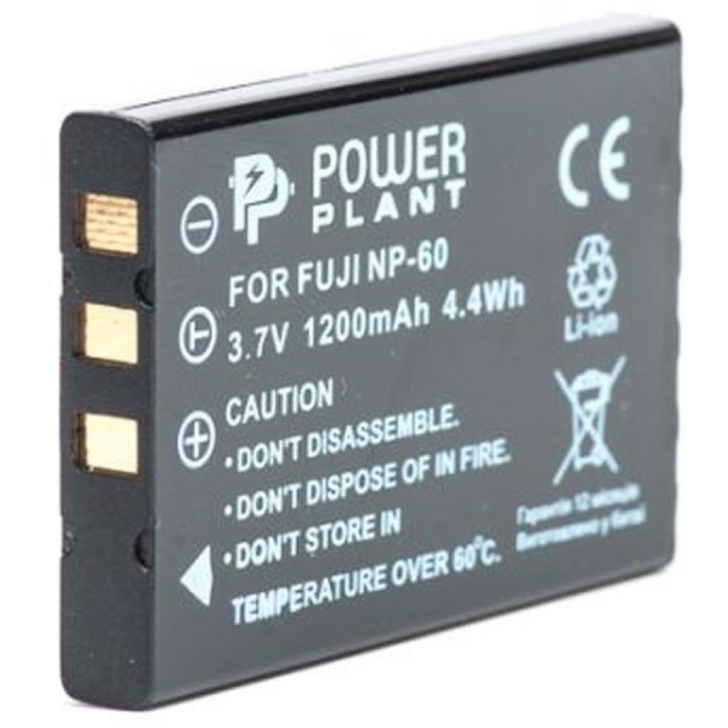 Акумулятор до фото/відео PowerPlant Fuji NP-60, SB-L1037, SB-1137, D-Li12, NP-30, KLIC-5000, LI- (DV00DV1047) (U0099213)
