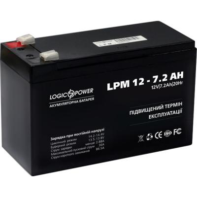 Батарея к ИБП LogicPower LPM 12В 7.2 Ач (3863) (U0110396)