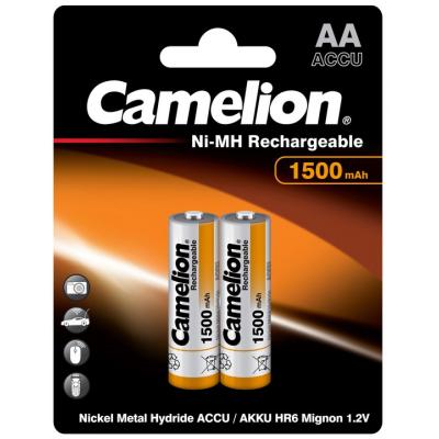 Акумулятор Camelion AA 1500mAh Ni-MH * 2 R6-2BL (NH-AA1500BP2) (U0507276)