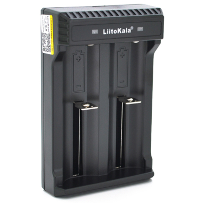 Зарядний пристрій для акумуляторів Liitokala 2 Slots, LED, Li-ion, 10430/10440/14500/16340/17670/18500/18650/26650/25500/26700 (Lii-L2) (U0721404)