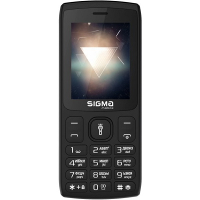 Мобільний телефон Sigma X-style 34 NRG Type-C Black (4827798120514) (U0877211)