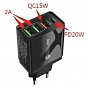 Зарядний пристрій XoKo QC-470 (APD-36W01) (QC-470-BK) (U0789451)