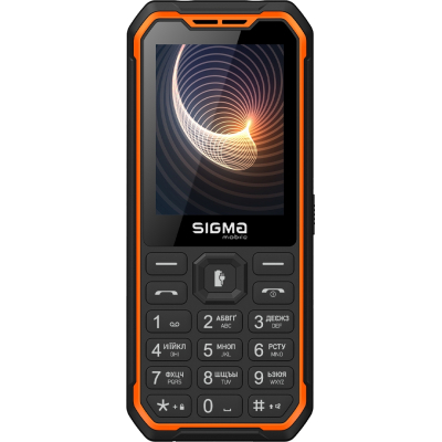 Мобильный телефон Sigma X-style 310 Force Type-C Black Orange (4827798855126) (U0877210)