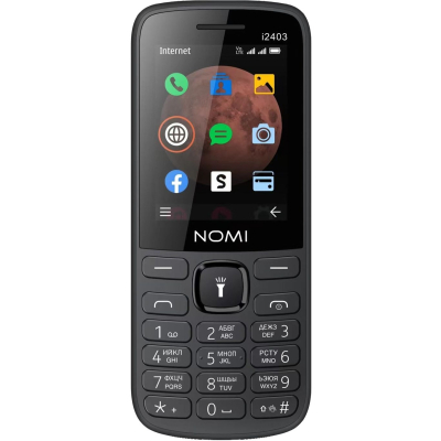 Мобільний телефон Nomi i2403 Black (U0877427)
