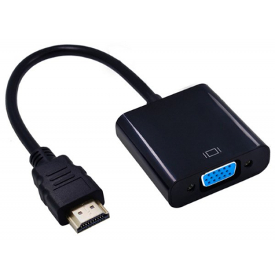 Перехідник HDMI M to VGA F (без додаткових кабелей) ST-Lab (U-990 Pro BTC) (U0641698)