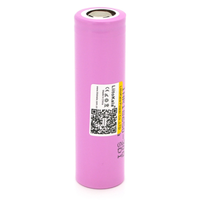 Аккумулятор 18650 Li-Ion 3000mah (2900-3100mah), 27A, 3.7V (2.5-4.25V), pink, PVC Liitokala (Lii-30Q) (U0721424)