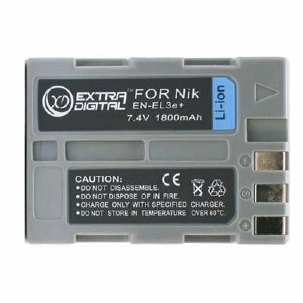 Акумулятор до фото/відео Extradigital NIKON EN-EL3e (BDN2531) (U0030607)