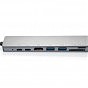 Концентратор Vinga Type-C to 4K HDMI+2*USB3.0+GigabitLAN+SD+PD+USB-C SS aluminium (VCPATC2U3CRLNHIPDGR) (U0369816)