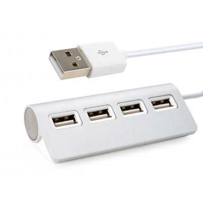 Концентратор Vinga USB 2.0 to 4*USB2.0 metal (VCPH2USB4) (U0440841)