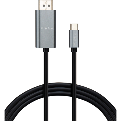 Кабель мультимедійний USB-C to HDMI 1.5m v2.0 4K60Hz Vinga (VCPVCCH2015) (U0836019)
