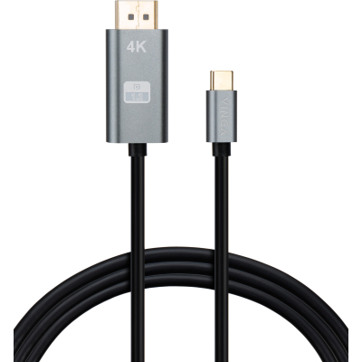 Кабель мультимедийный USB-C to DisplayPort 1.5m v1.2 4K60Hz Vinga (VCPVCCD1215) (U0836022)