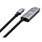 Кабель мультимедийный USB-C to DisplayPort 1.5m v1.4 8K60Hz PD 100W port Vinga (VCPVCCD1415PD) (U0836025)