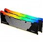 Модуль пам'яті для комп'ютера DDR4 32GB (2x16GB) 3600 MHz Fury Renegade RGB Kingston Fury (ex.HyperX) (KF436C16RB12AK2/32) (U0883551)