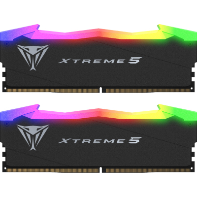 Модуль памяти для компьютера DDR5 32GB (2x16GB) 7800 MHz Viper Xtreme 5 RGB Patriot (PVXR532G78C38K) (U0883768)