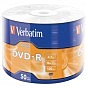 Диск DVD Verbatim 4.7Gb 16X Wrap-box 50pk Extra MATT SILVER (43791) (U0107131)