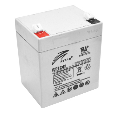 Батарея до ДБЖ Ritar AGM RT1245, 12V-4.5Ah (RT1245) (U0126018)