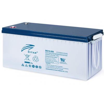 Батарея до ДБЖ Ritar GEL RITAR DG12-200 12V-200.0Ah (DG12-200) (U0363219)