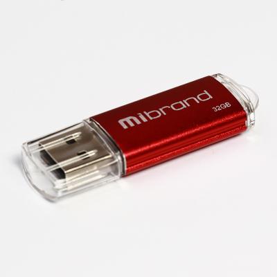 USB флеш накопитель Mibrand 32GB Cougar Red USB 2.0 (MI2.0/CU32P1R) (U0534523)