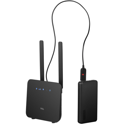 Маршрутизатор TCL LINKHUB 4G LTE Wi-Fi (HH42CV2)+Powerbank 15000мАгод+USB кабе (688130251228) (U0779796)