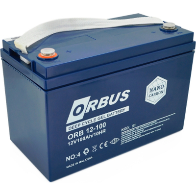 Батарея до ДБЖ Orbus CG12100 GEL 12V 100 Ah (CG12100) (U0828312)