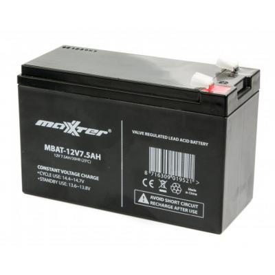 Батарея к ИБП Maxxter 12V 7.5AH (MBAT-12V7.5AH) (U0164471)