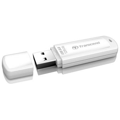 USB флеш накопичувач Transcend 128GB JetFlash 730 White USB 3.0 (TS128GJF730) (U0154634)