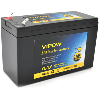 Батарея до ДБЖ Vipow 12V — 14Ah Li-ion (VP-12140LI) (U0829747)