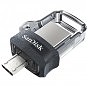USB флеш накопичувач SanDisk 64GB Ultra Dual Black USB 3.0 OTG (SDDD3-064G-G46) (U0214525)