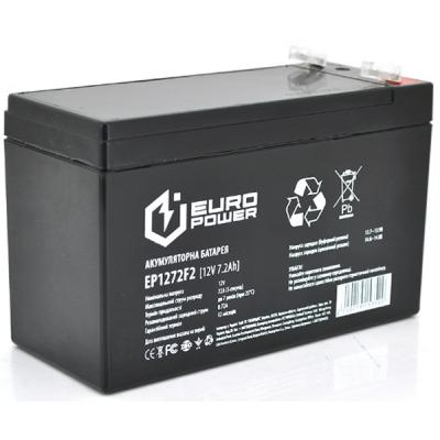 Батарея до ДБЖ Europower 12В 7.2 Ач (EP12-7.2F2) (U0367095)