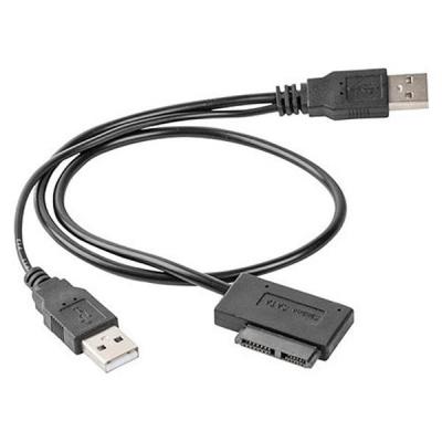 Переходник USB 2.0 to Slimline SATA 13 pin Cablexpert (A-USATA-01) (U0291793)