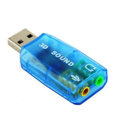 Звуковая плата Atcom USB-sound card (5.1) 3D sound (Windows 7 ready) (7807) (U0314123)