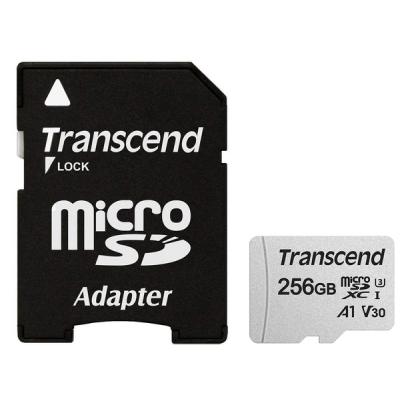 Карта памяти Transcend 256GB microSDXC class 10 UHS-I (TS256GUSD300S-A) (U0359690)