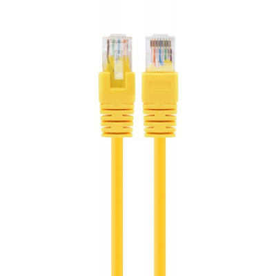 Патч-корд 0.5м UTP cat 6 CCA yellow Cablexpert (PP6U-0.5M/Y) (U0606221)