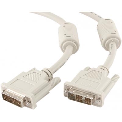 Кабель мультимедийный DVI to DVI 18+1pin, 4.5m Cablexpert (CC-DVI-15) (U0075266)
